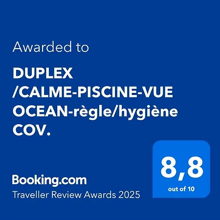 Duplex /calme-piscine-vue Ocean-regle/hygiene Cov. Appartement Costa De Antigua